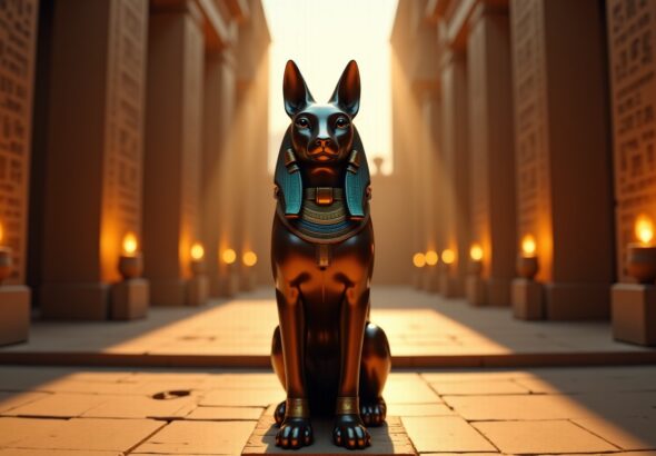 Bastet, Déesse Chat de l’Égypte Ancienne : Plongée au Cœur de son Mystère et de sa Puissance