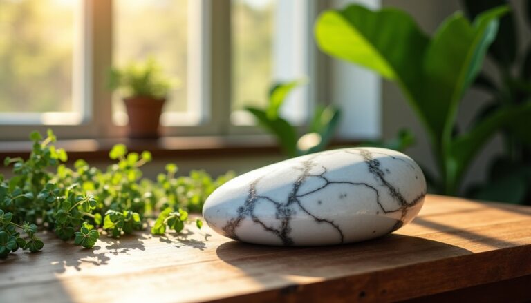 La Pierre Howlite : Explorez sa Signification Profonde et ses Vertus Apaisantes au Quotidien